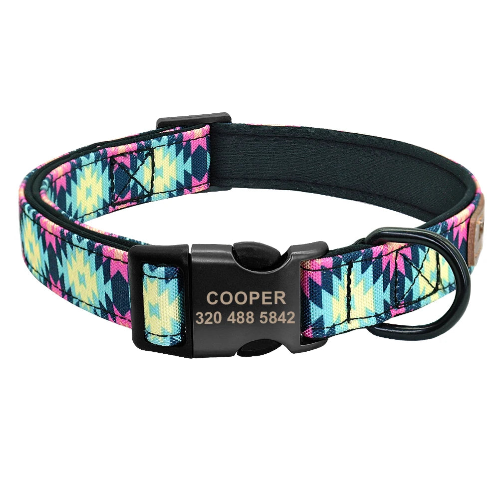 ¡Mantén a tu Mejor Amigo Seguro con Nuestro Collar Personalizado! - Mascotalux