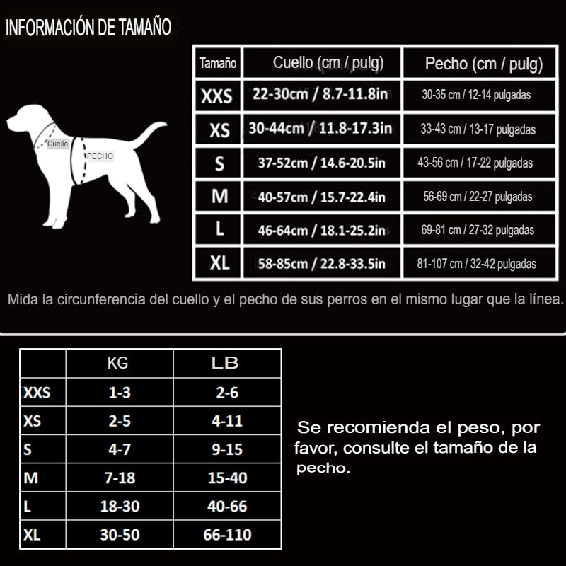 Arnés de peso ligero para perro, servicio militar táctico al aire libre - Mascotalux