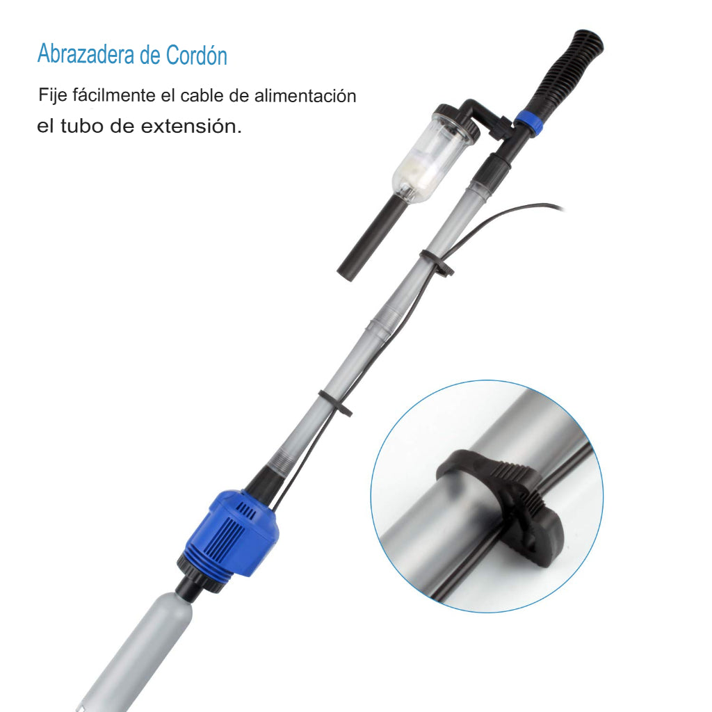 ¡Mantenimiento de Acuarios Simplificado! Descubre el Limpiador Automático de Peceras Sunsun HXS-02 - Mascotalux
