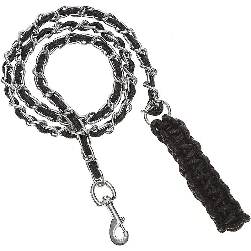 Domina el Paseo con Estilo: Descubre la Correa de Metal Benepaw, Resistencia y Elegancia en Cada Paso - Mascotalux