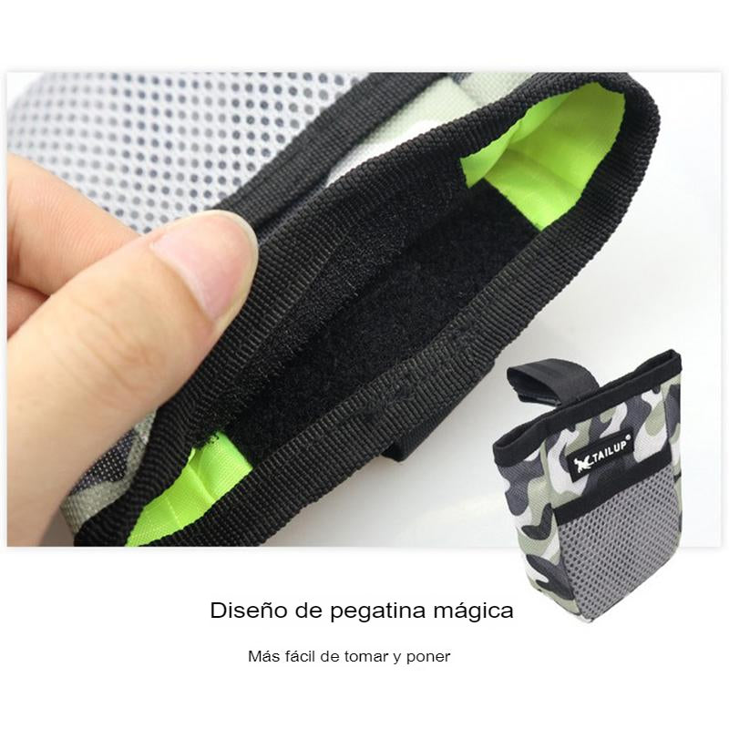Mini bolsa portátil para aperitivos para perros de entrenamiento al aire libre. - Mascotalux