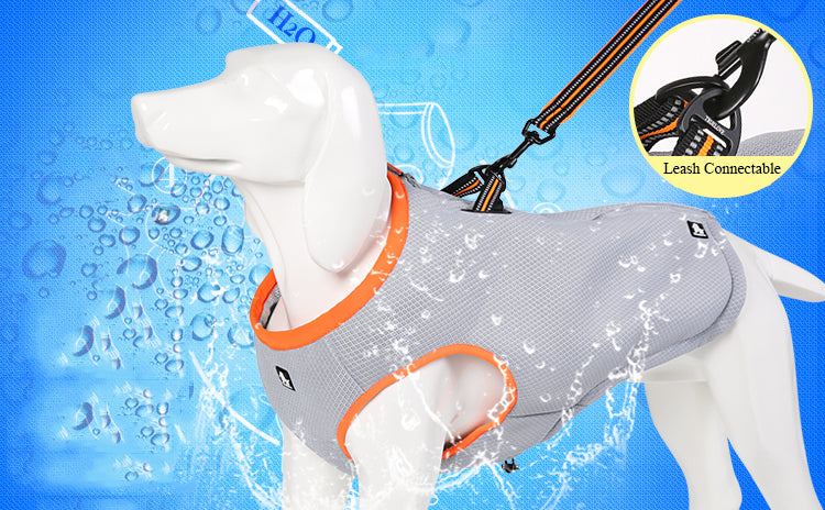 Chaleco de refrigeración para de verano para perros pequeños y grandes - Mascotalux