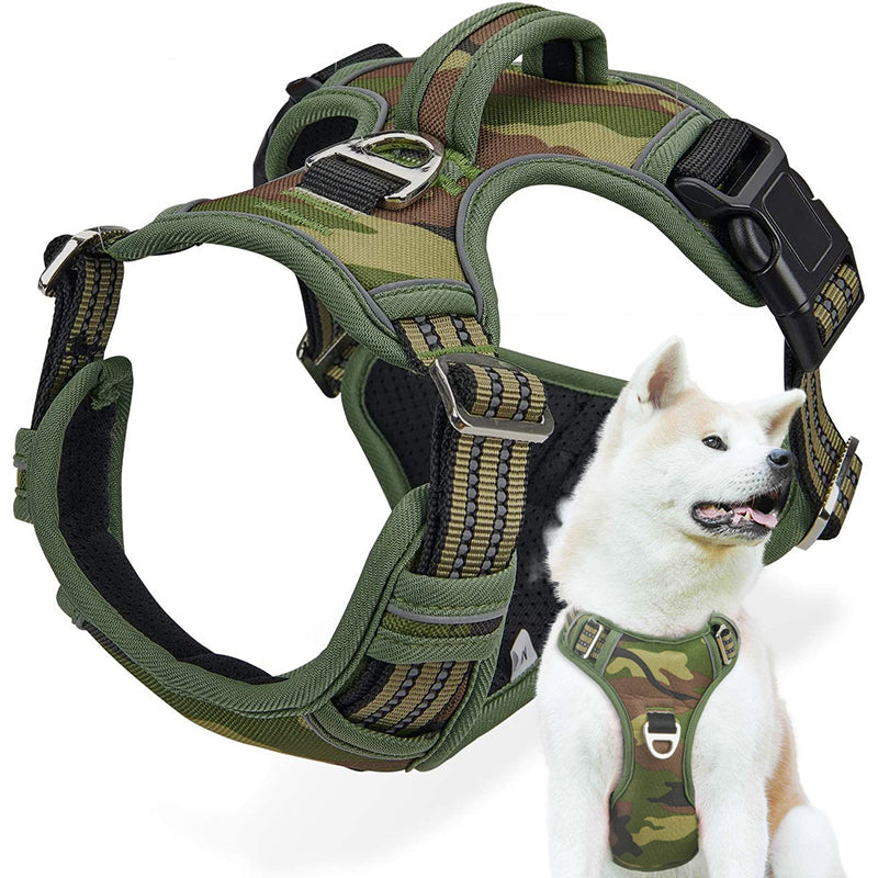 Domina tus aventuras al aire libre con el Arnés Táctico Benepaw: Seguridad, Comodidad y Control en Cada Paso - Mascotalux