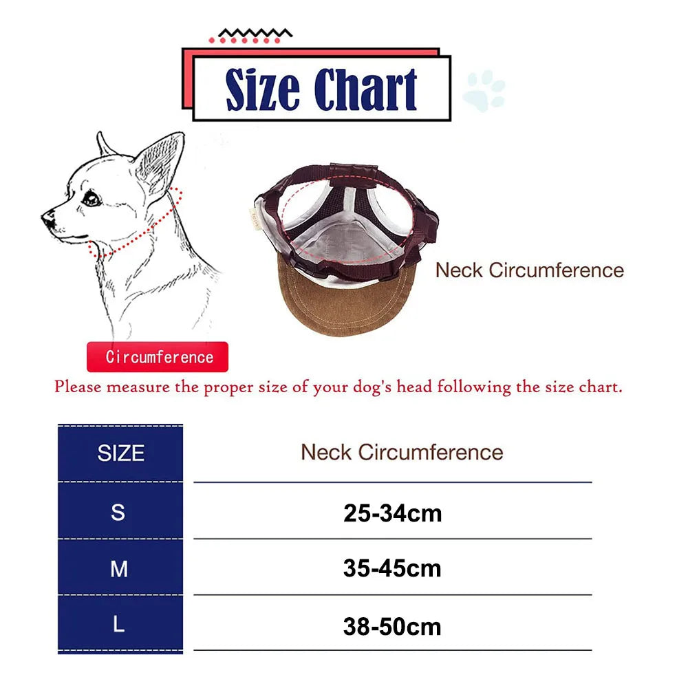 Gorras Ajustables para Perros Protección Solar y Estilo para Mascotas - Mascotalux