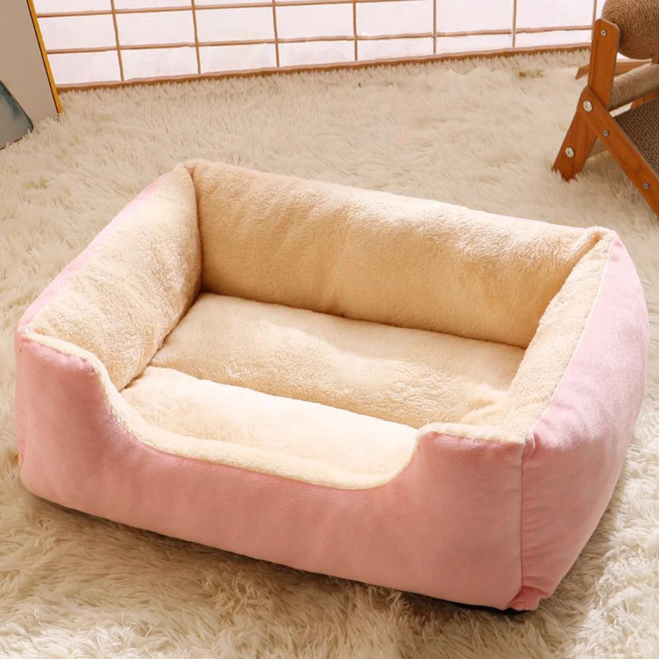 ✨ Cama de felpa para gatos – ¡Comodidad y calidez aseguradas! 🐱💤