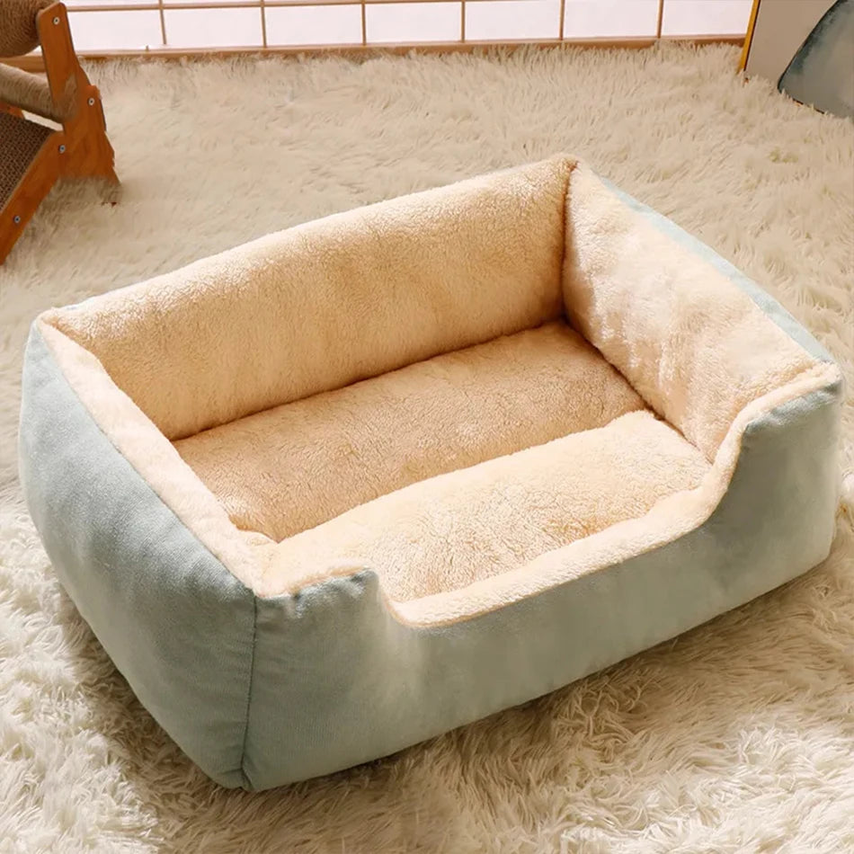 ✨ Cama de felpa para gatos – ¡Comodidad y calidez aseguradas! 🐱💤