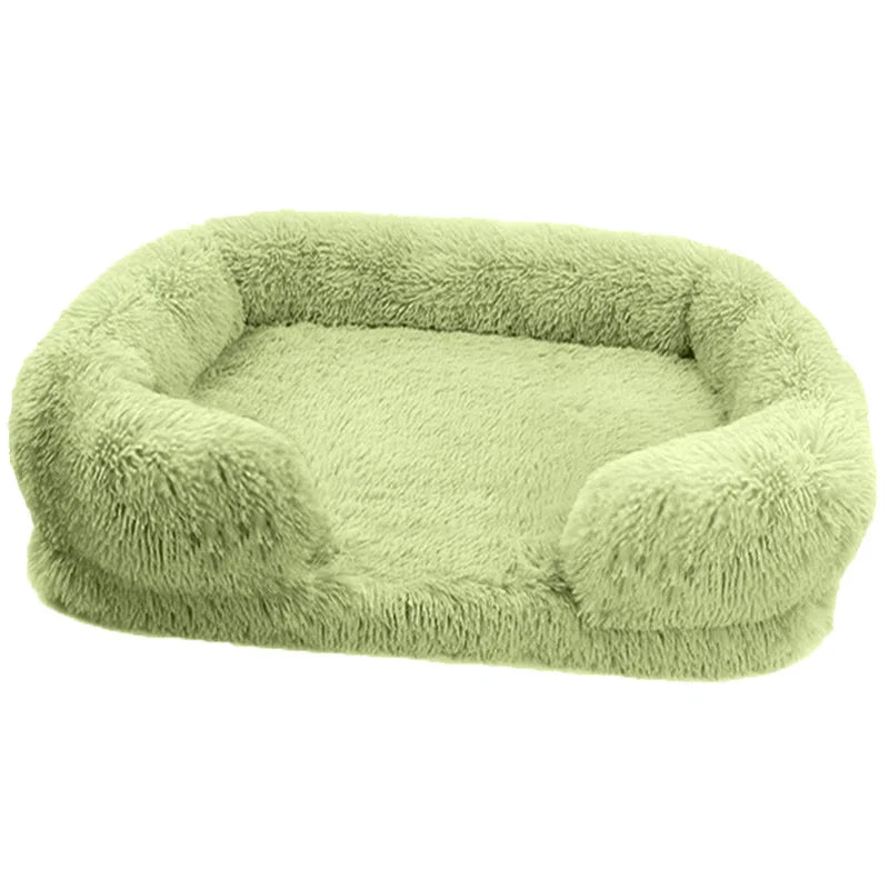 🛏️ Cama de Felpa para Perros – Suavidad, Calidez y Máximo Confort 🐾