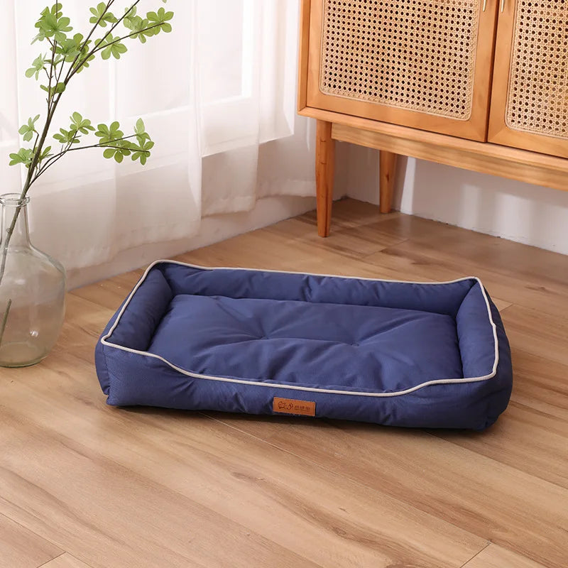 Cama Impermeable Antimordidas para Perros | ¡Comodidad Todo el Año! 🐾