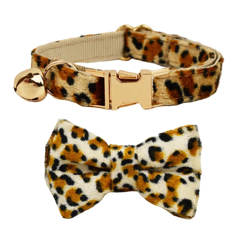 ✨ Collar con Moño para Gato 🐱 | ¡Personalízalo con su Nombre! ✨