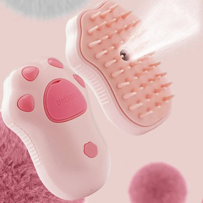 ¡Dale a tu mascota el cuidado que se merece con nuestro revolucionario Cepillo 3 en 1 para Mascotas con Vapor! - Mascotalux
