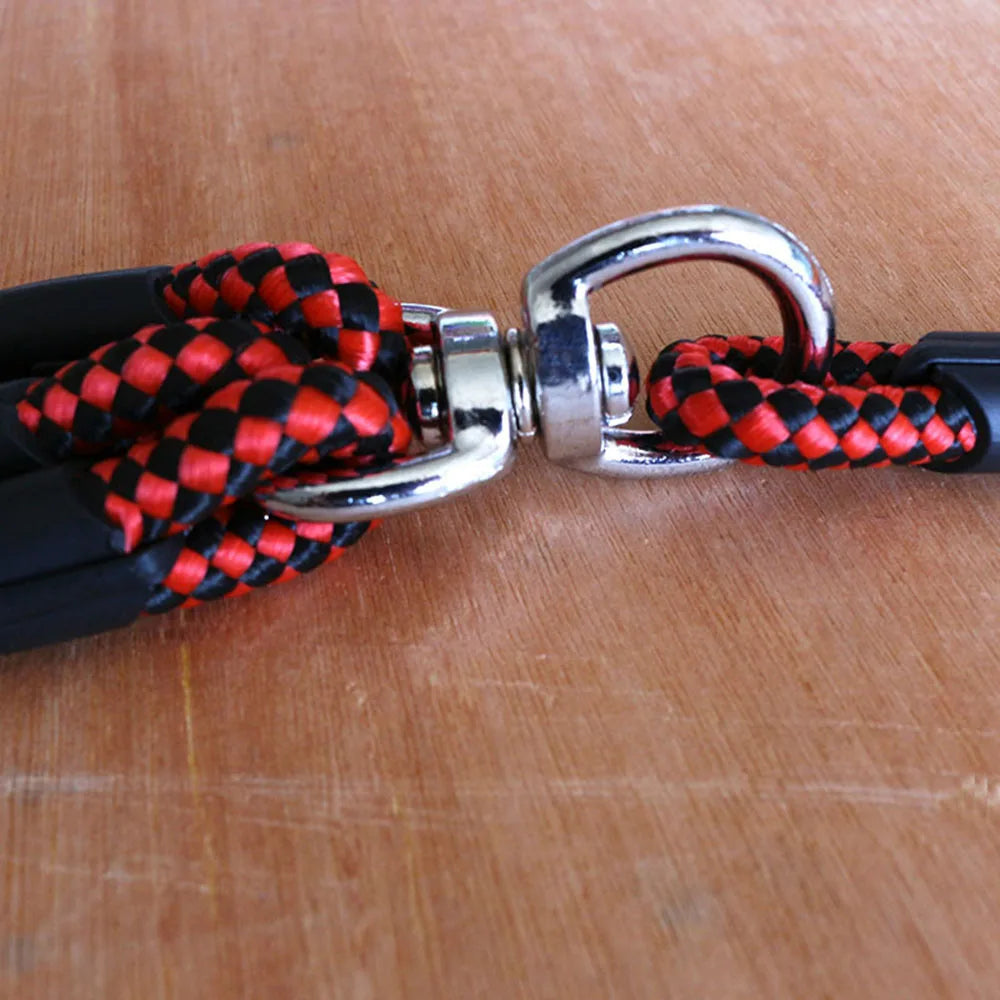 🚶♂️Pasea con Confianza: Correa Triple Antienredos para Perros y Gatos