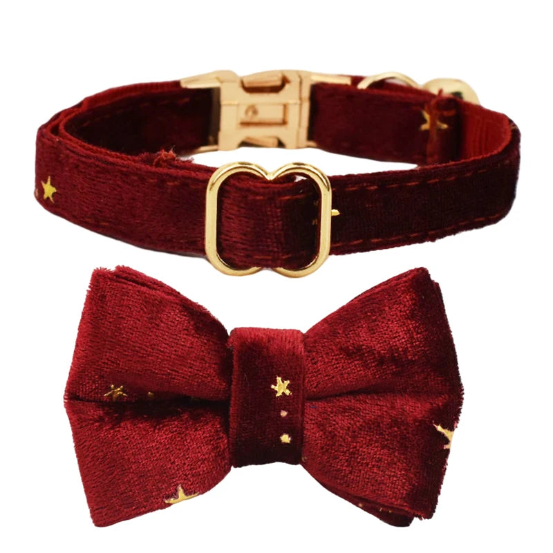 ✨ Collar con Moño para Gato 🐱 | ¡Personalízalo con su Nombre! ✨