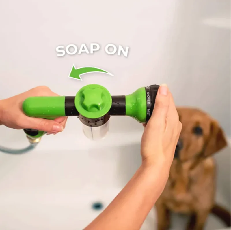 ¡Descubre la Boquilla Pulverizadora de Alta Presión que Hará de la Limpieza de tu Mascota una Experiencia Sencilla y Eficaz! - Mascotalux