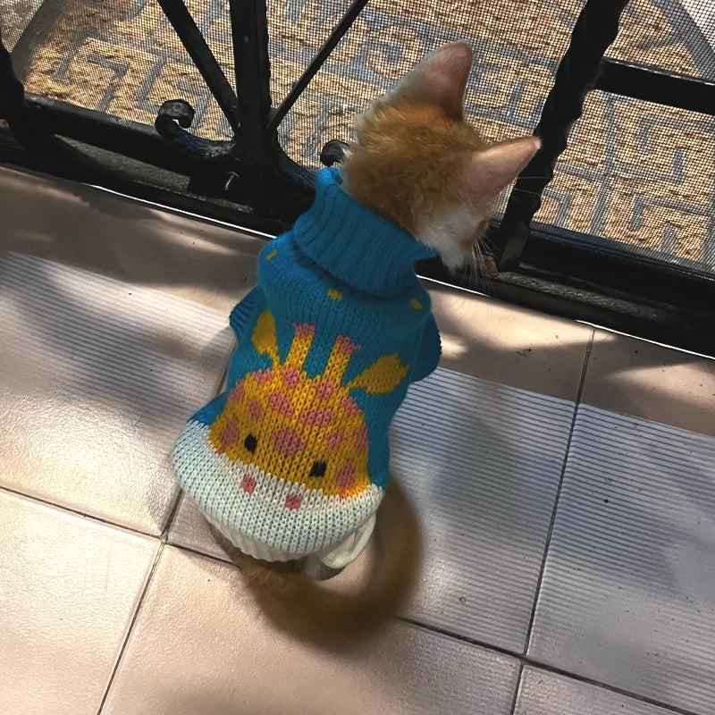 ¡Dale a tu mascota estilo y calidez este invierno con Wang Shan Meow! - Mascotalux