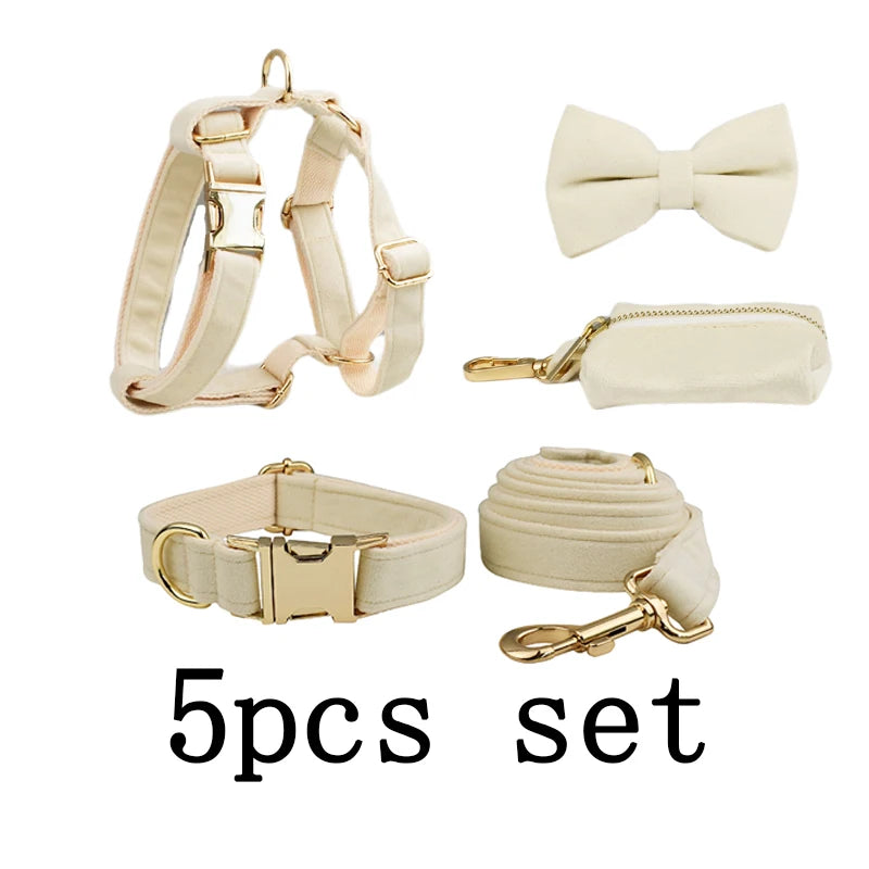 ✨ Elegancia con tu toque único: ¡el set perfecto para tu peludo! ✨