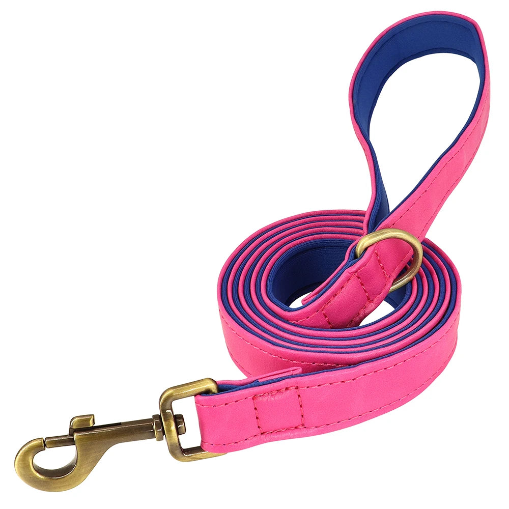 🐾 ¡El Collar de Cuero Personalizado que Tu Perro Merece! 🐾