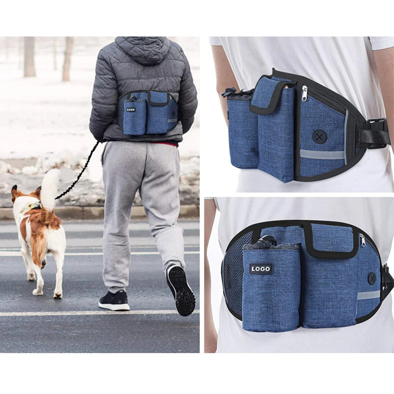Riñonera de Entrenamiento para Perros: Bolsa de Trato Manos Libres - Mascotalux