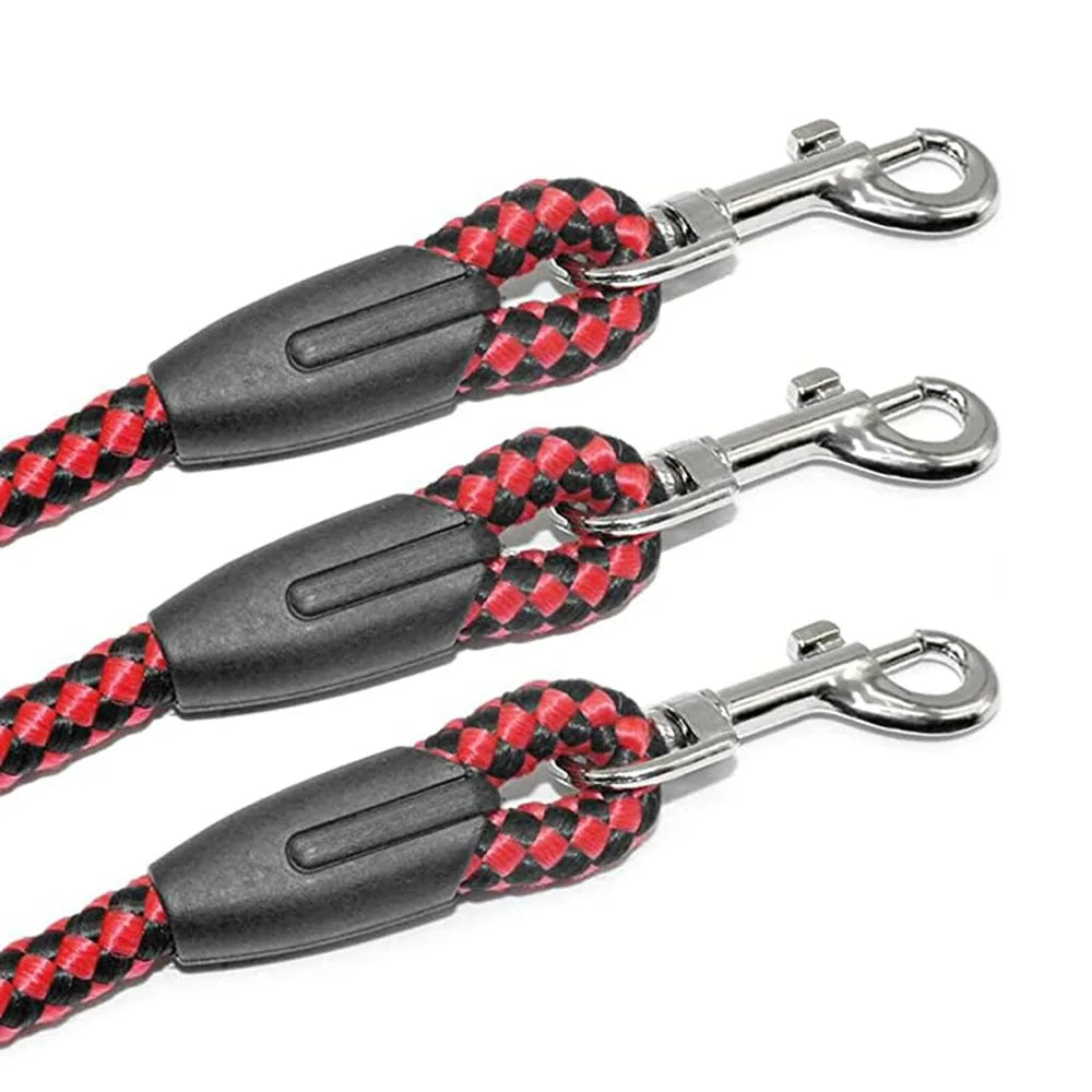 🚶♂️Pasea con Confianza: Correa Triple Antienredos para Perros y Gatos