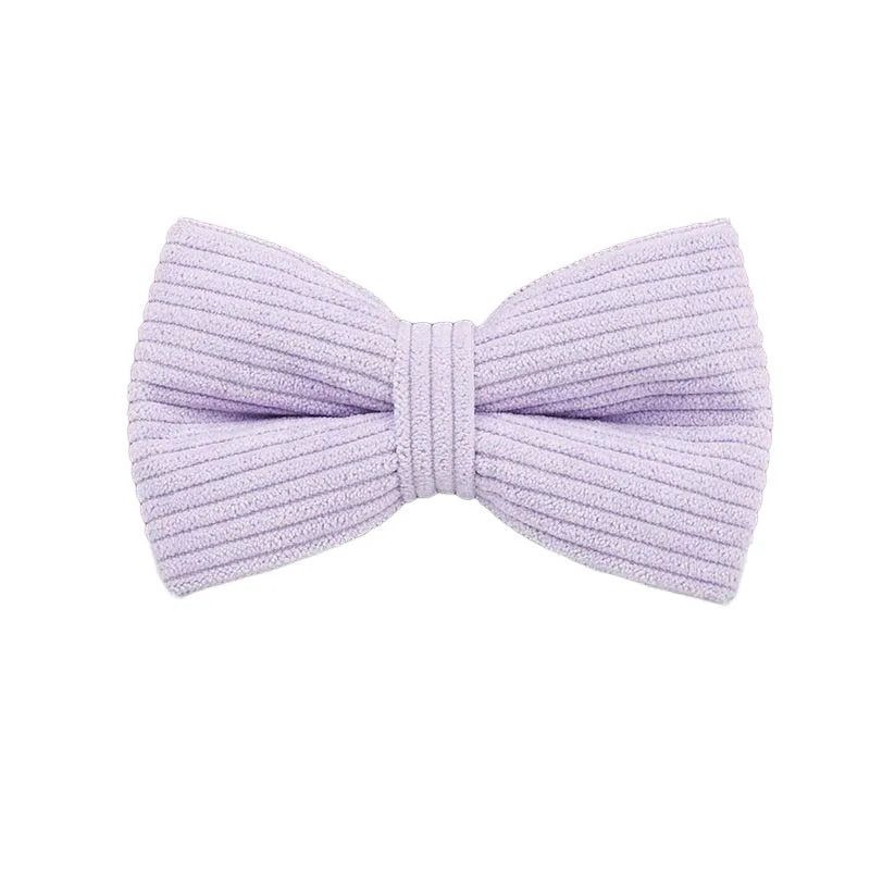 Collar y Correa de Pana Rosa y Púrpura con Placa de Identificación Personalizada para Perros - Elegancia y Seguridad para tu Mascota - Mascotalux