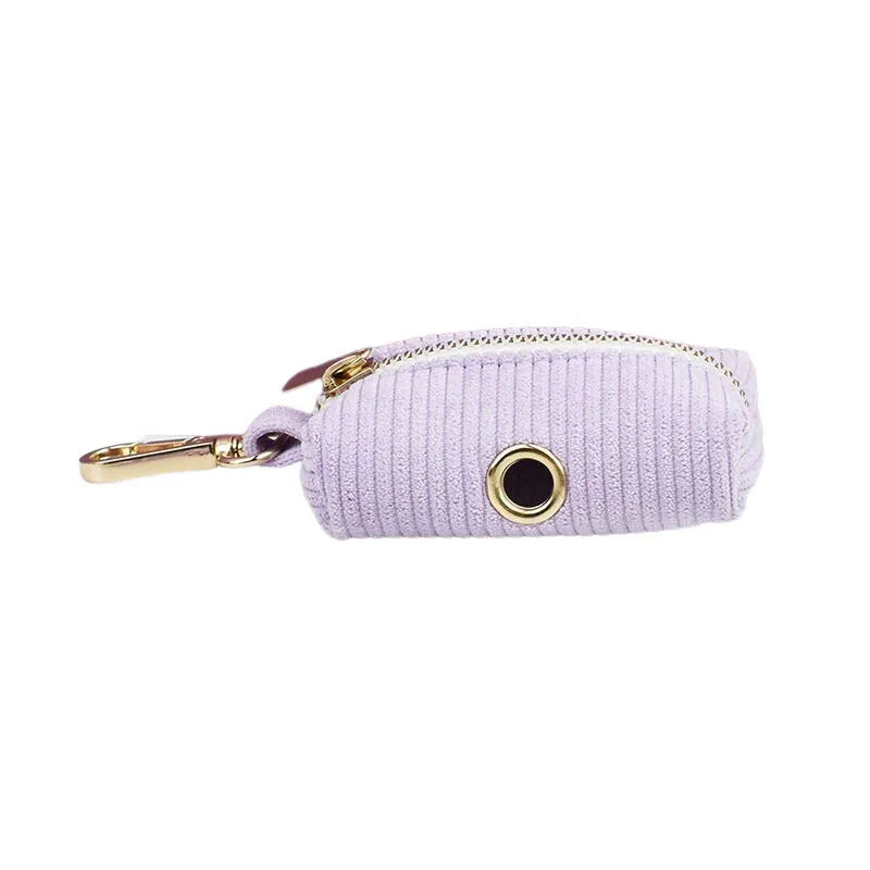 Collar y Correa de Pana Rosa y Púrpura con Placa de Identificación Personalizada para Perros - Elegancia y Seguridad para tu Mascota - Mascotalux