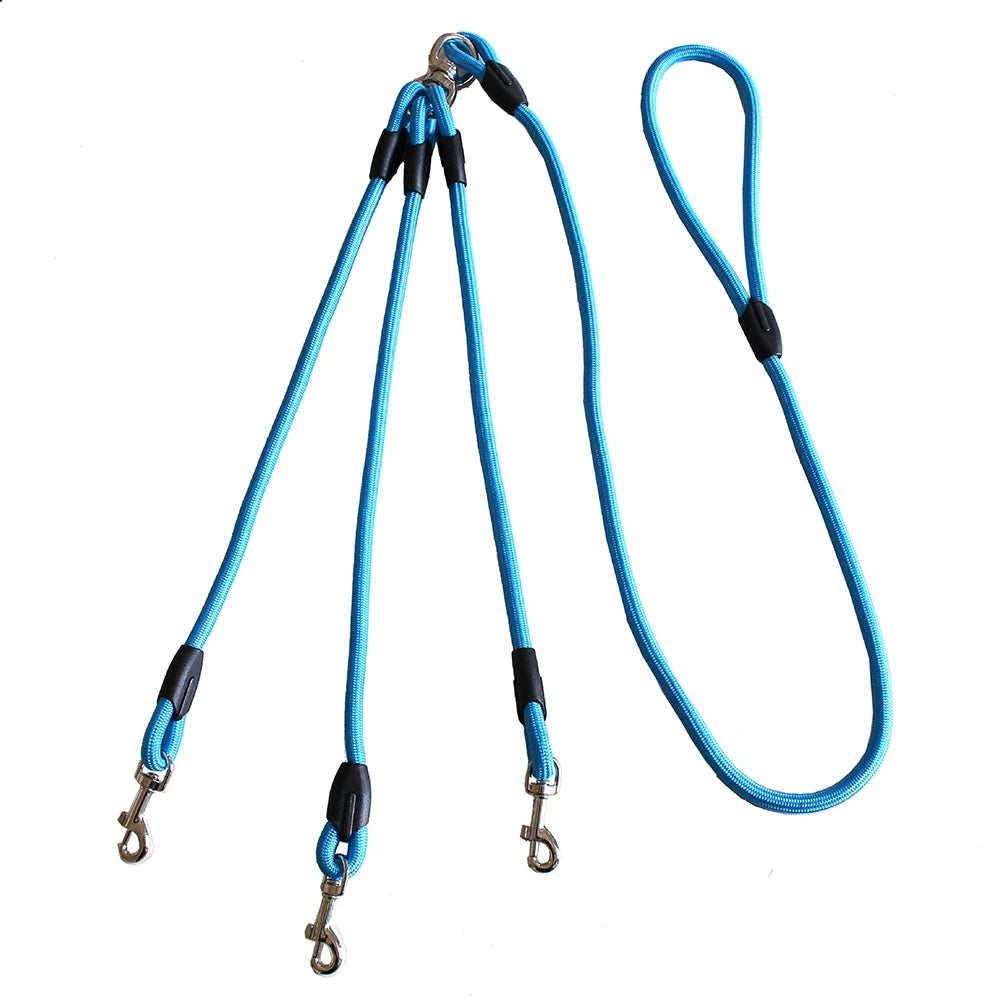 🚶♂️Pasea con Confianza: Correa Triple Antienredos para Perros y Gatos