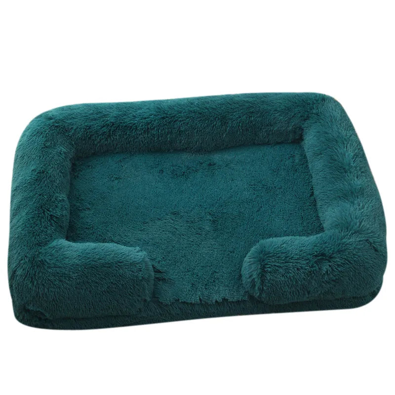 🛏️ Cama de Felpa para Perros – Suavidad, Calidez y Máximo Confort 🐾