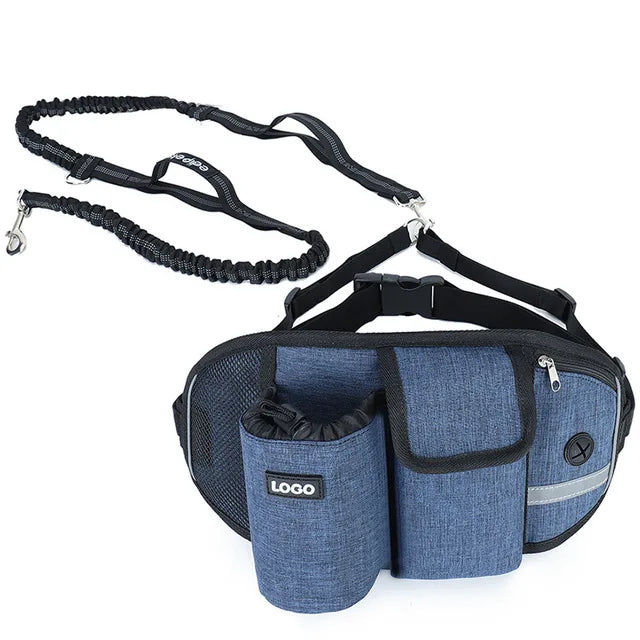 Riñonera de Entrenamiento para Perros: Bolsa de Trato Manos Libres - Mascotalux