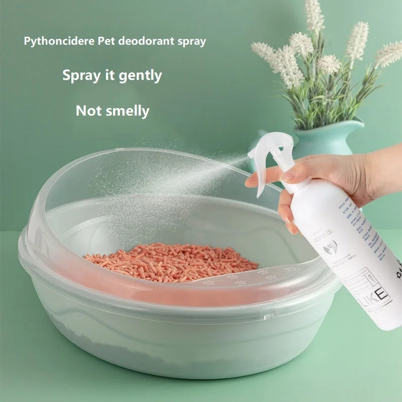 Spray Natural para Mascotas | ¡Elimina Olores y Refresca al Instante!