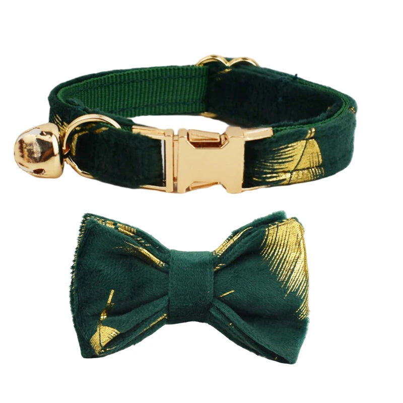 ✨ Collar con Moño para Gato 🐱 | ¡Personalízalo con su Nombre! ✨