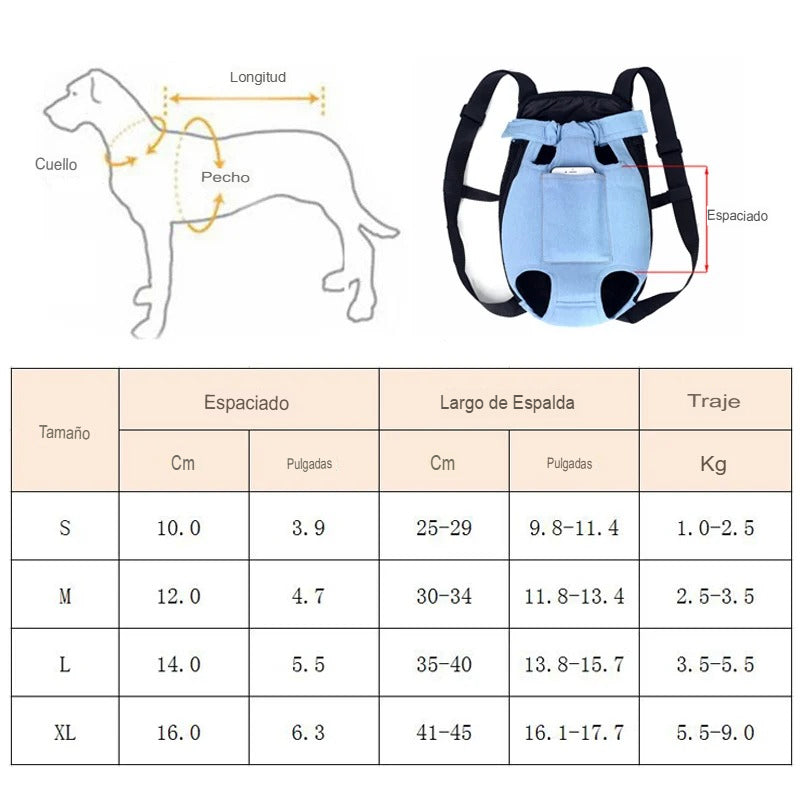 ¡La Mochila Perfecta para tu Mascota: Comodidad y Estilo en Cada Aventura! - Mascotalux