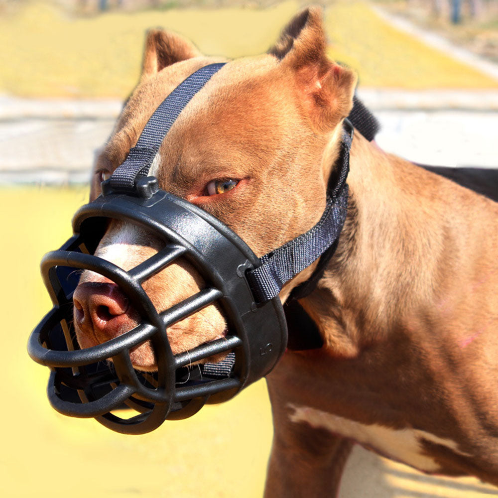 Bozal de silicona suave para perros pequeños, medianos y grandes, protector de hocico transpirable y cómodo para evitar mordeduras y ladridos - Mascotalux