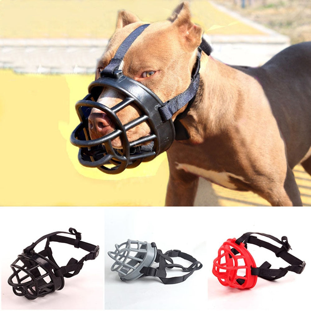 Bozal de silicona suave para perros pequeños, medianos y grandes, protector de hocico transpirable y cómodo para evitar mordeduras y ladridos - Mascotalux