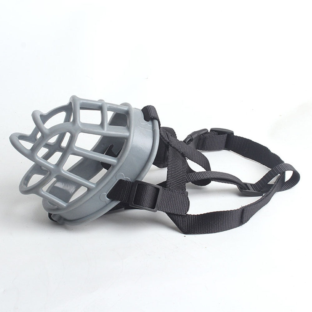 Bozal de silicona suave para perros pequeños, medianos y grandes, protector de hocico transpirable y cómodo para evitar mordeduras y ladridos - Mascotalux
