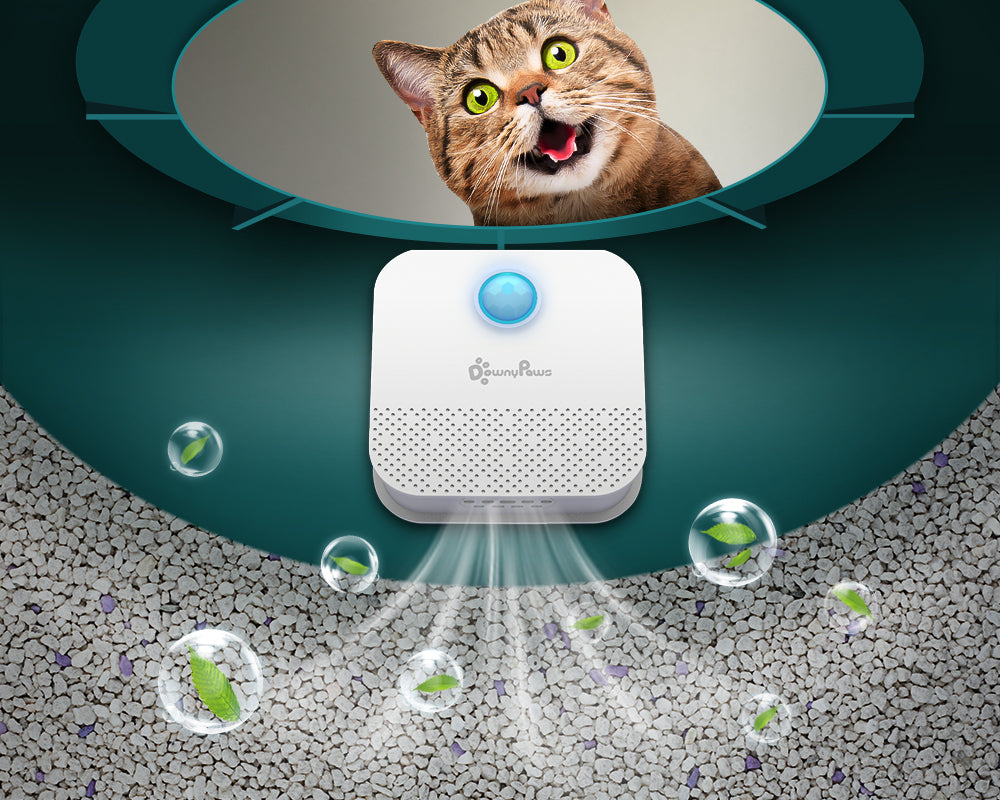 Purificador inteligente de olores para gatos y perros, desodorante. - Mascotalux