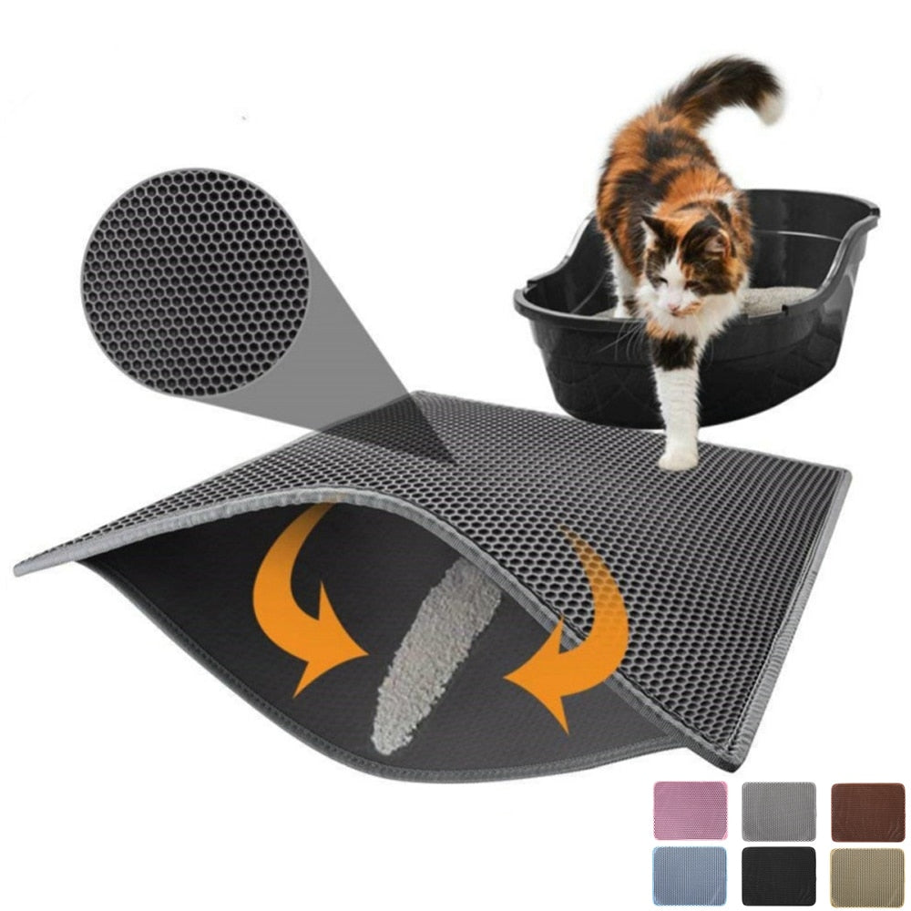 Alfombrilla impermeable para gatos . - Mascotalux