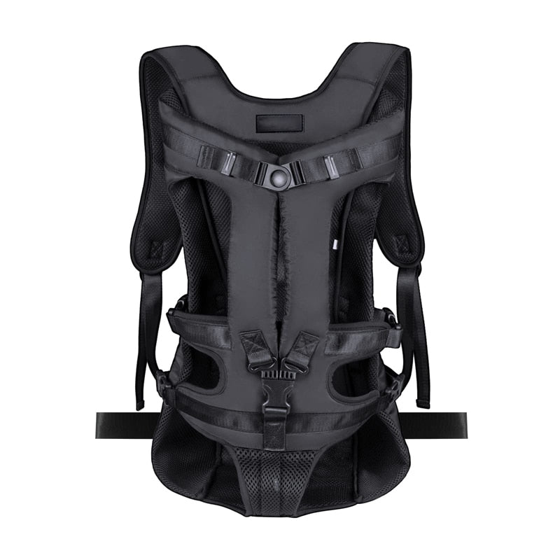 Mochila de transporte para perros, con cara frontal y manos libres. - Mascotalux