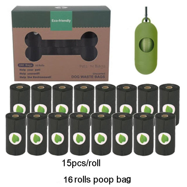 Rollos de bolsas biodegradables para caca de perro o mascotas. - Mascotalux