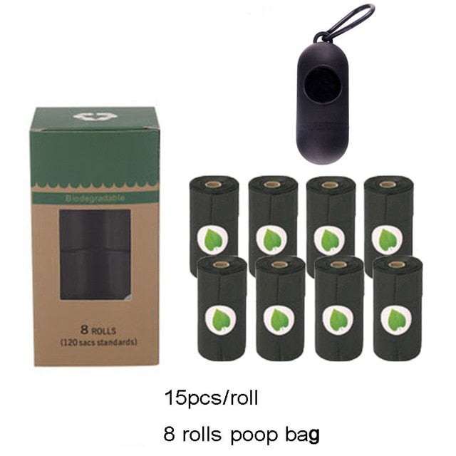 Rollos de bolsas biodegradables para caca de perro o mascotas. - Mascotalux
