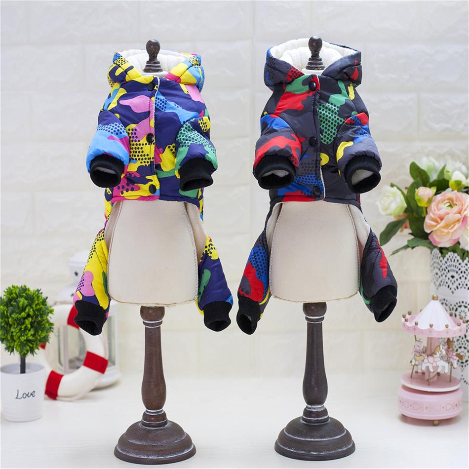 Ropa de invierno para perros, abrigo cálido a prueba de viento, mono, sudaderas con capucha, chaqueta. - Mascotalux