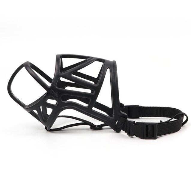 Bozal ajustable para perro de policarbonato para perros. Mascarilla ajustable para mascotas. - Mascotalux