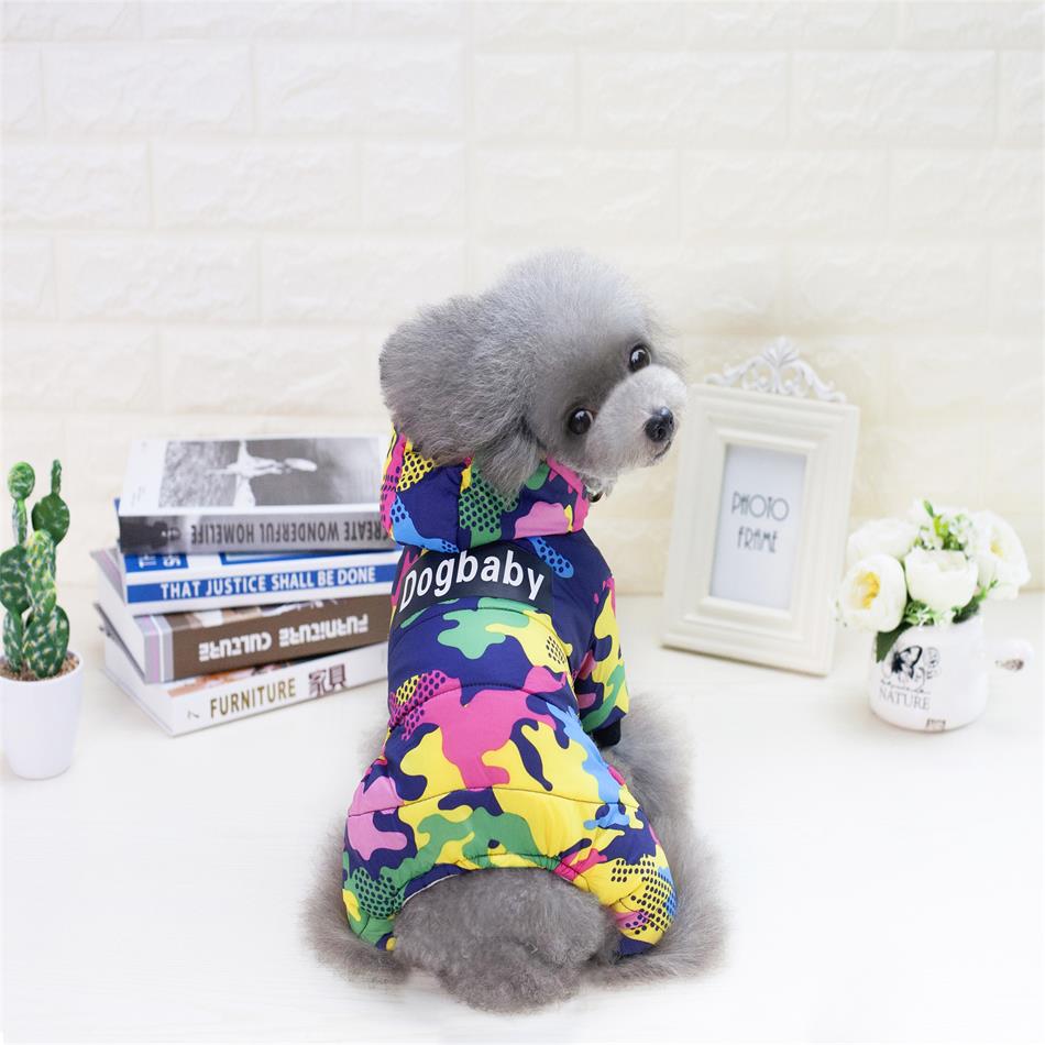 Ropa de invierno para perros, abrigo cálido a prueba de viento, mono, sudaderas con capucha, chaqueta. - Mascotalux