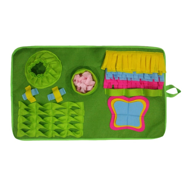 Alfombrilla antiasfixia para perros. Manta de entrenamiento para perros y gatos. Juguete de trabajo para la nariz. - Mascotalux