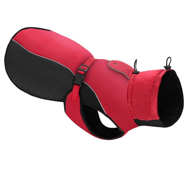Ropa impermeable para perro grande chaqueta reflectante. - Mascotalux