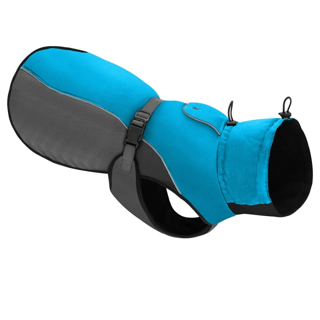 Ropa impermeable para perro grande chaqueta reflectante. - Mascotalux