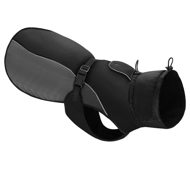 Ropa impermeable para perro grande chaqueta reflectante. - Mascotalux