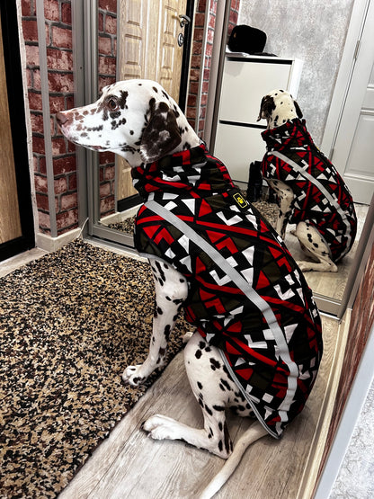 Chaqueta para perro de raza grande, abrigo impermeable reflectante, Labrador, Chihuahua, Pug.