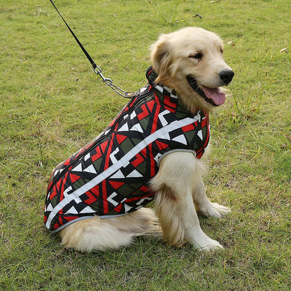 Abrigo impermeable para perros grandes: calidez y diseño único