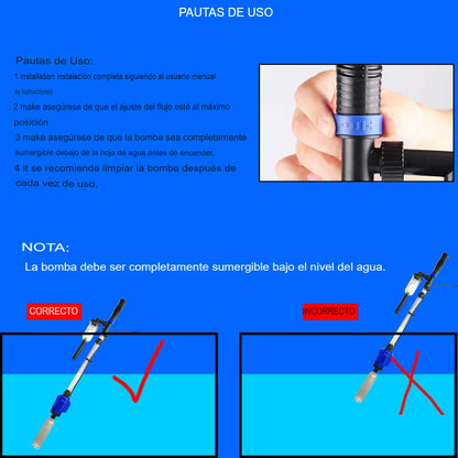 ¡Mantenimiento de Acuarios Simplificado! Descubre el Limpiador Automático de Peceras Sunsun HXS-02