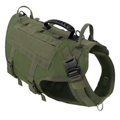Arnés de nylon durable arnés de perro táctico militar K9 trabajo.