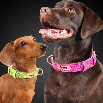 Collar de Cuero Suave para Perros: Estilo Personalizado que Hace Latir los Corazones Caninos y Eleva tus Expectativas de Moda Canina